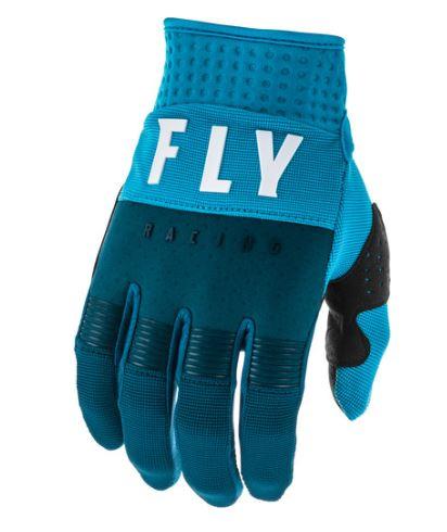 Перчатки FLY RACING F-16 синие/голубые/белые (2020)  