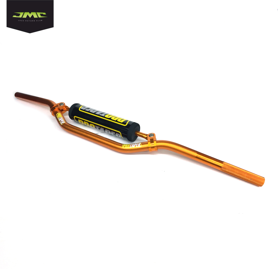 Руль алюминиевый низкий 7/8 (22,2 мм) Pro Taper style orange
