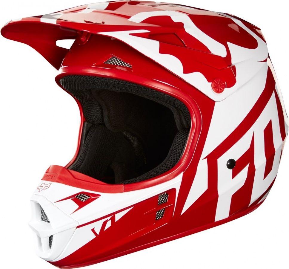 Шлем Fox V1 Race Helmet Red 