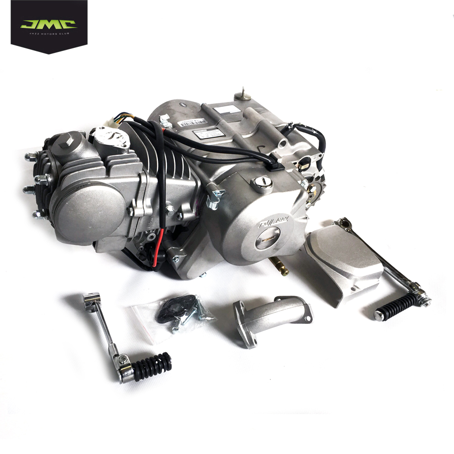 Двигатель в сборе YX125 154FMI (цил. алюминий, ГБЦ тип 125 23/20) нижн. электростартер