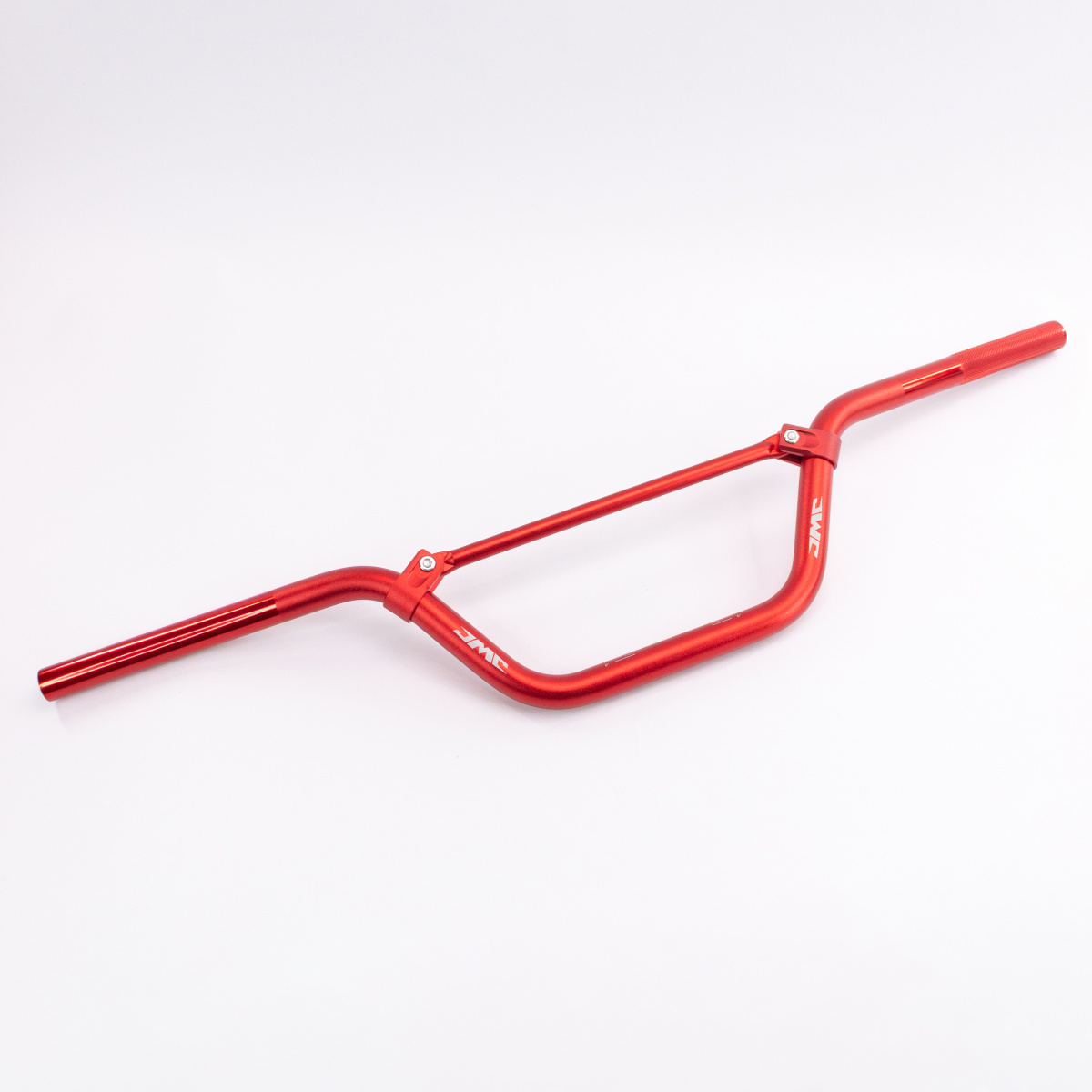 Руль 22.2 мм толстостенный алюминий Pro Taper style Red color (H-145mm)