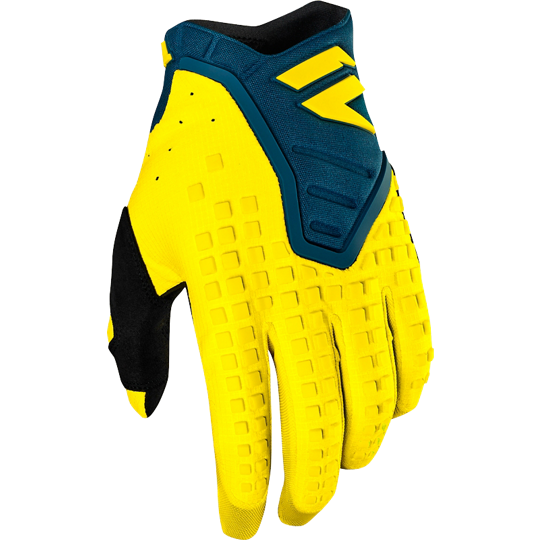 Мотоперчатки Shift Black Pro Glove Yellow/Navy 