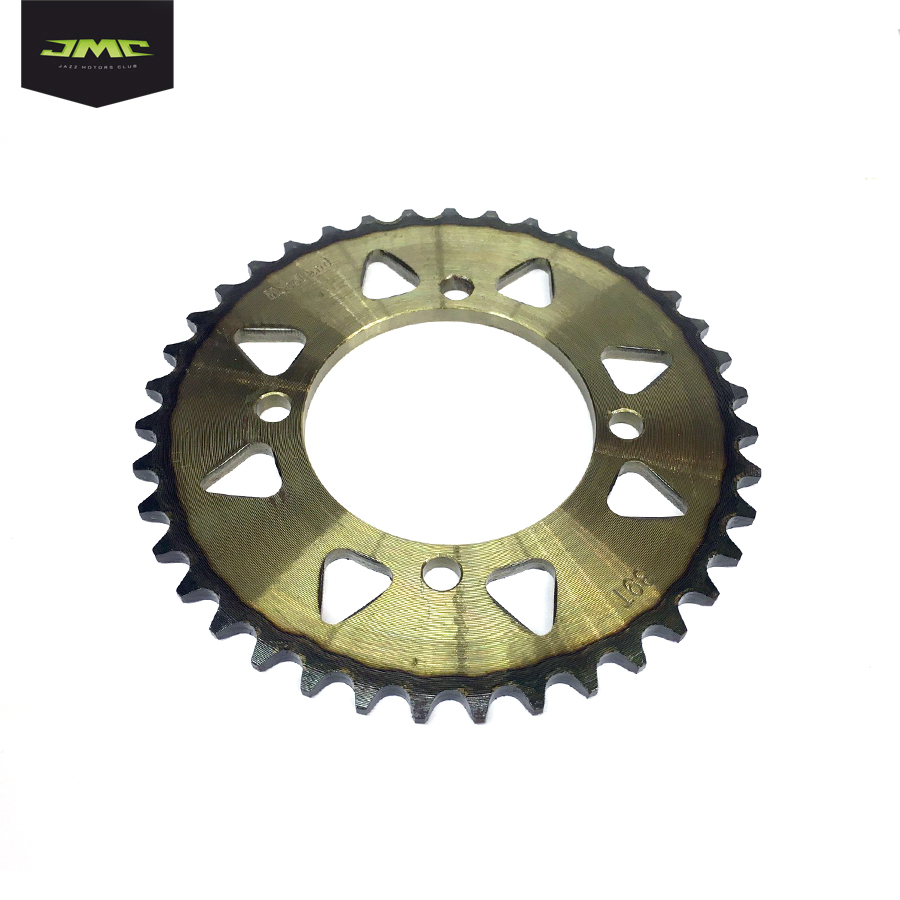 Звезда ведомая 420 39T сталь, закаленные зубья Pitbike 125-190 4x92x76