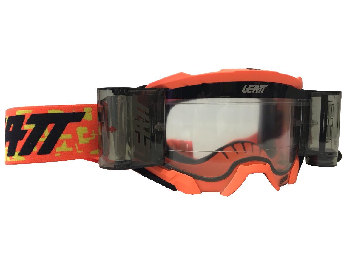 Очки Leatt Velocity 5.5 SNX Neon Orange Orange Clear 51%