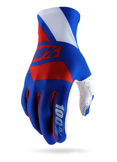 Мотоперчатки 100% Celium Glove Blue/Red 