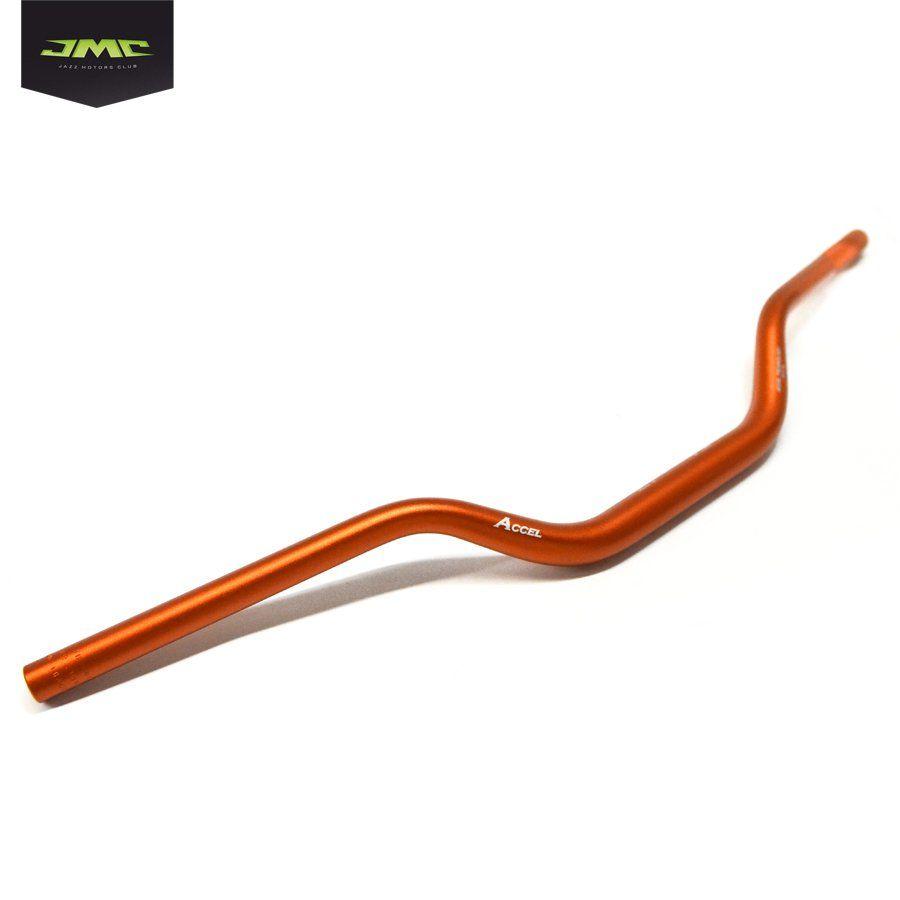 Руль Accel TH-03 28.6 мм. Honda толстый высокий orange