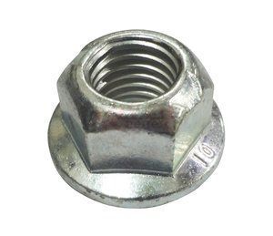 Гайка с фланцем М 6 * 8.0 DIN 6927 (высок.,контр) оц.