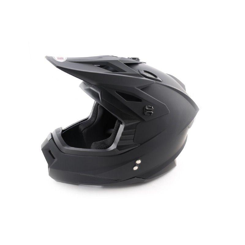 Шлем кросс ATAKI MX801 Solid Matt Black 