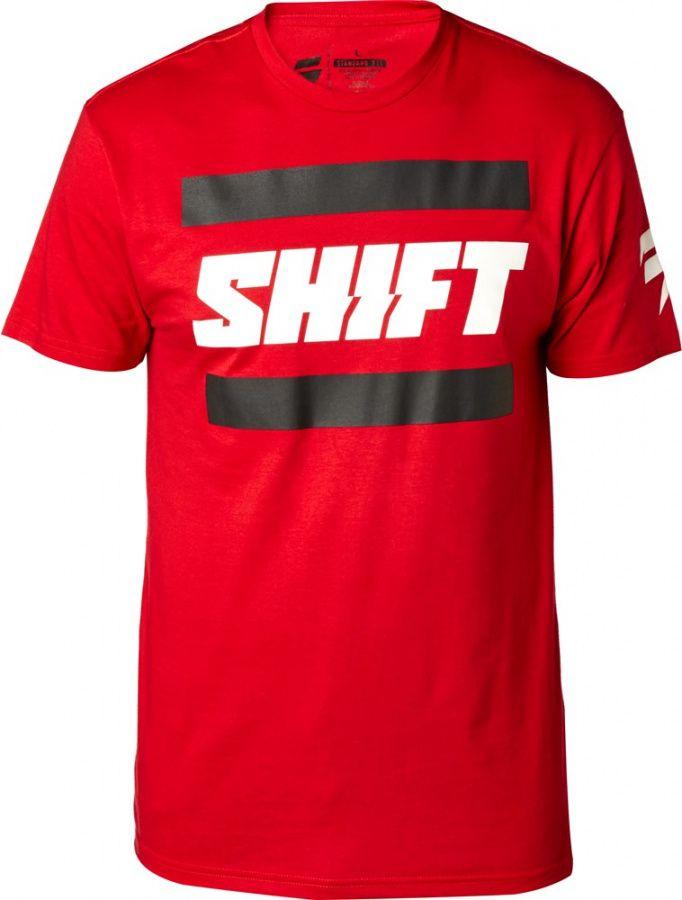 Футболка Shift Black Label Tee Dark Red