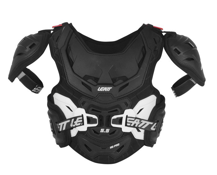 Защита панцирь подростковый Leatt Chest Protector 5.5 Pro Junior (134-159) White/Black
