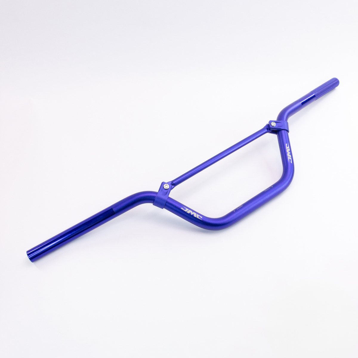 Руль 22.2 мм толстостенный алюминий Pro Taper style Blue color (H-145mm)