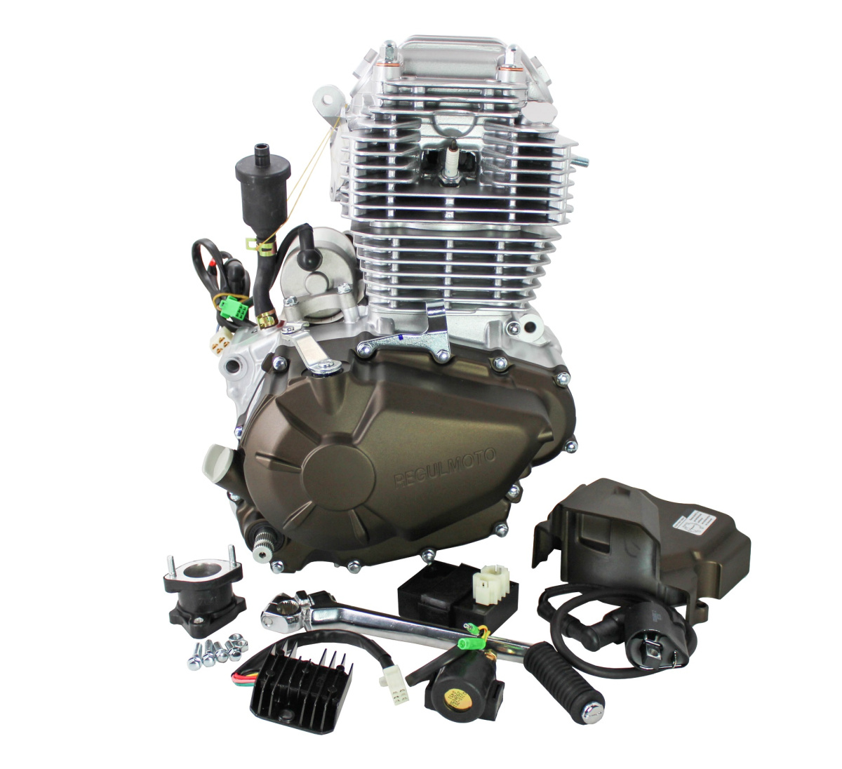Двигатель ZS172FMM-5 PR (175FMN), 300cc, big bore 75мм, 6 передач, с баланс. валом