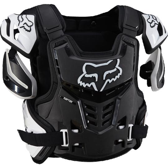 Защита панцирь Fox Raptor Vest Black/White 