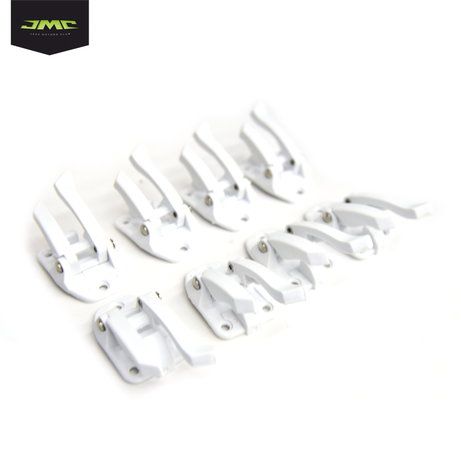 Пряжка (застежка) FLY RACING white 7" -15" (к-т 4 шт)