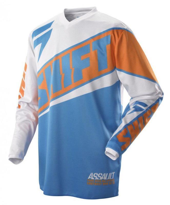 Джерси Shift Assault Race orange/blue купить с экспресс-доставкой по Москве  по цене от 1 370 ₽1 370 ₽ в интернет-магазине JazzMoto