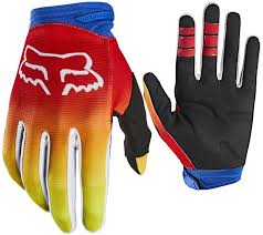 Мотоперчатки подростковые Fox Dirtpaw Fyce Youth Glove Blue/Red 