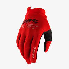 Мотоперчатки 100% ITrack Glove Red 