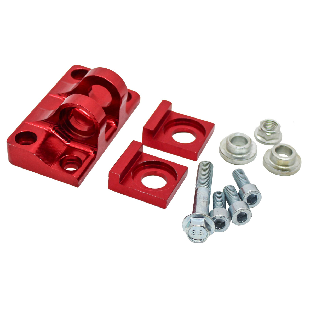 Кронштейн крепления амортизатора CNC Red (составного маятника) JMC 140 MX