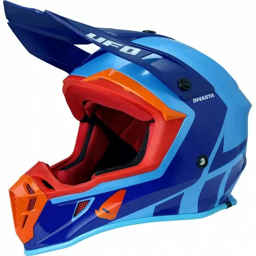 Мотошлем UFO HELMET QUIVER - SHASTA BLUE 