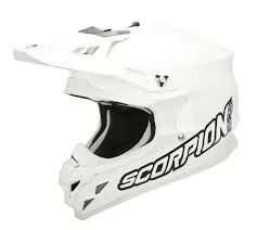 Шлем кросс SCORPION EXO VX-15 EVO SOLID White 