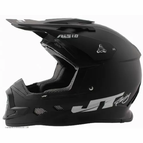 Шлем кросс JT Racing ALS 1.0 black/grey 
