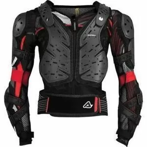 Защита тела черепаха ACERBIS KOERTA 2.0 BODY ARMOUR SUIT JACKET & COLLAR BONE PROTECTION Black/Grey 