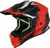 Шлем (кроссовый) JUST1 J38 MASK Hi-Vis оранжевый/серый/черный матовый 